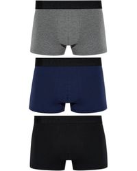 Hom - Three-Pack Of Boxer Briefs 'Tonal #2' - Lyst