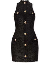 Balmain - Dress With A Pattern - Lyst