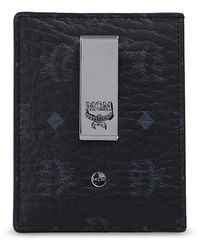 MCM - Card Holder With Clip - Lyst