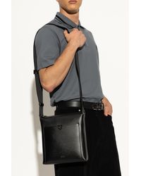 Ferragamo - Leather Shoulder Bag 'Trading' - Lyst