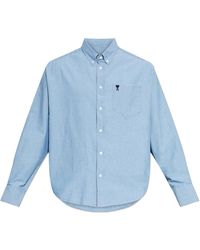 Ami Paris - Shirt With Pocket - Lyst