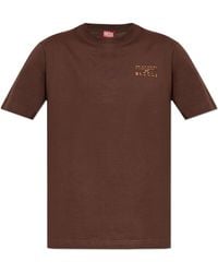 DIESEL - T-Shirt 'T-Adjust-V5' - Lyst