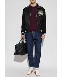 DSquared² - Wool Sweater With Embroidered Logo - Lyst