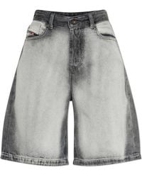 DIESEL - 'De-Sire-Short-Fsi' Denim Shorts - Lyst