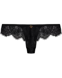 DSquared² - Silk Bra With Lace - Lyst