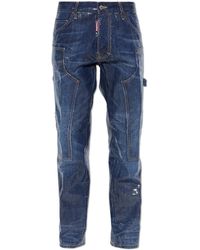DSquared² - 'Teddy' Jeans With Sewn-In Sequins - Lyst