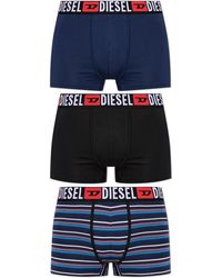 DIESEL - Three-Pack Of Boxer Briefs 'Umbx-Damienthreepack' - Lyst