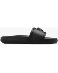 Versace - 'palazzo' Rubber Slides - Lyst