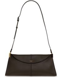 Balmain - '64-83 Medium' Leather Bag With Logo - Lyst
