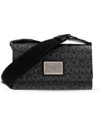 Dolce & Gabbana - Shoulder Bag With Logo - Lyst