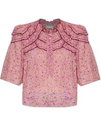 Isabel Marant - Top "Carmen" - Lyst