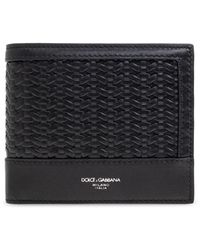 Dolce & Gabbana - Leather Wallet With Logo - Lyst