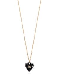 Dolce & Gabbana - Necklace With A Heart-Shaped Pendant - Lyst