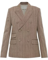 Ami Paris - Wool Blazer With Double Vent - Lyst