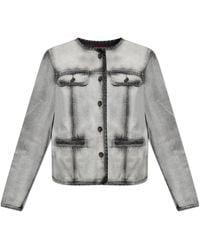 DIESEL - 'De-Grafy-Fsi' Denim Jacket - Lyst