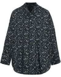 R13 - Oversize Shirt With Print - Lyst