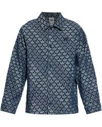 adidas Originals - Denim Shirt With Monogram - Lyst
