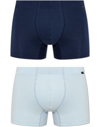 Hanro - Two-Pack Of Boxers From The 'Cottone Essentials' Collection - Lyst
