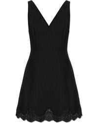 Valentino Garavani - Dress With Lace Trim - Lyst