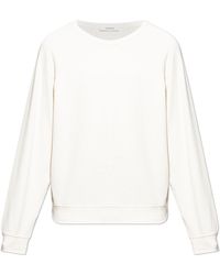 Lemaire - Cotton Sweatshirt With A Crew Neck - Lyst
