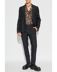 McQueen - Blazer With A Distinctive Skull Motif - Lyst