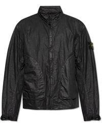 Stone Island - Jacket Organic-Look Nylon Panama-Tc - Lyst
