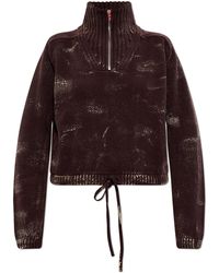 DIESEL - Wool Sweater 'M-Marcellette' - Lyst