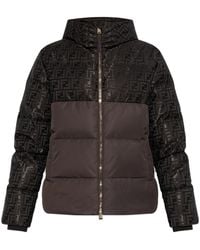 Fendi - Down Jacket With Hood - Lyst