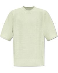 Homme Plissé Issey Miyake - Crew Neck T-Shirt - Lyst