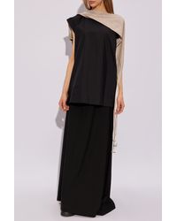 Lemaire - Top With Decorative Tie Detail, - Lyst
