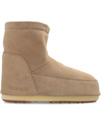 Moon Boot - 'icon Low Suede' Snow Boots - Lyst