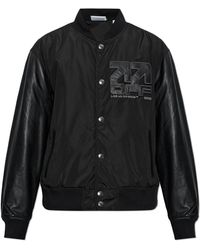 LAB C.O. OFF WHITE - 'Bomber' Jacket - Lyst