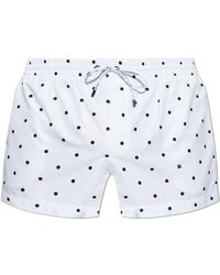 Dolce & Gabbana - Swim Shorts With Logo - Lyst