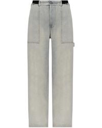 MM6 by Maison Margiela - Jeans With Elastic Waistband - Lyst