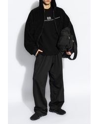 Balenciaga - Sweater With Logo - Lyst