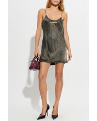 DIESEL - Mini Dress 'Cassidy-Dnm' - Lyst