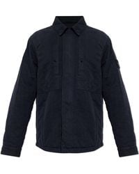Stone Island - Insulated Jacket With Logo Patch - Lyst
