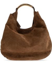Moschino - Suede Handbag - Lyst