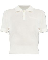 DSquared² - Polo With Embroidered Logo - Lyst