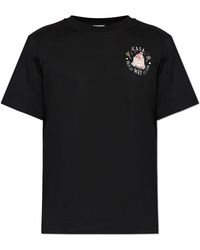 CASABLANCA - T-Shirt With Colorful Print - Lyst