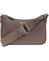 Emporio Armani - Shoulder Bag With Logo - Lyst