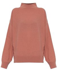 Akep - Wool Sweater With Back Cut-Out - Lyst
