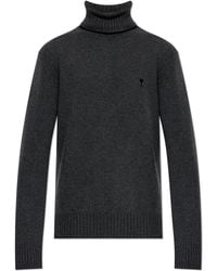 Ami Paris - Cashmere Turtleneck - Lyst