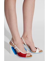 Fendi - Heeled Sandals "Arco" - Lyst