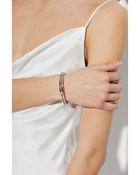 COACH - Bracelet With Logo And Shimmering Crystals - Lyst