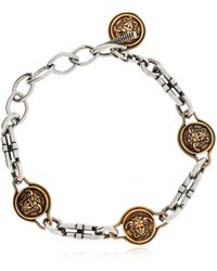 Versace - Brass Bracelet With Medusa Head - Lyst