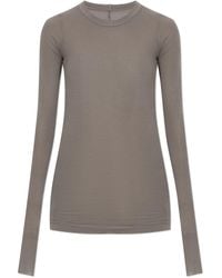 Rick Owens - Long Sleeve T-Shirt - Lyst
