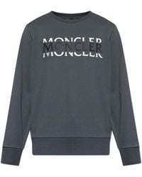 Moncler - Sweatshirt With Printed Logo - Lyst