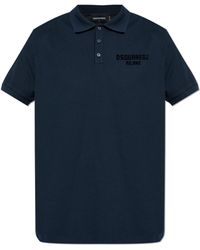 DSquared² - Polo With Logo - Lyst