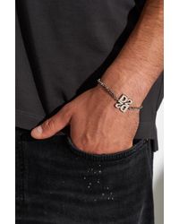 DSquared² - Brass Bracelet With Logo - Lyst